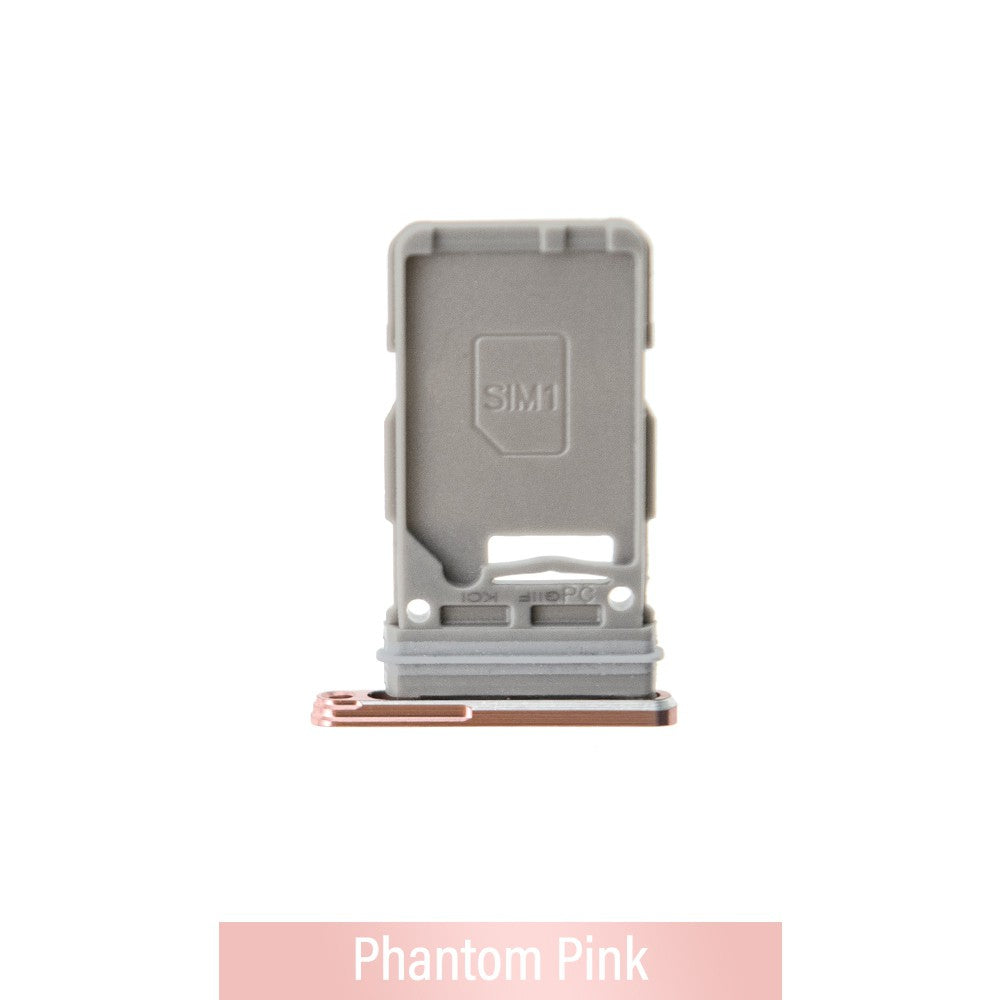 Single SIM Card Tray for Samsung Galaxy S21 5G G991-Phantom Pink Single SIM Card Tray for Samsung Galaxy S21 5G G991-Phantom Pink